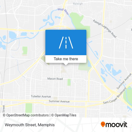 Mapa de Weymouth Street