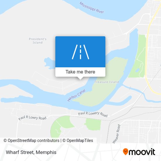 Mapa de Wharf Street