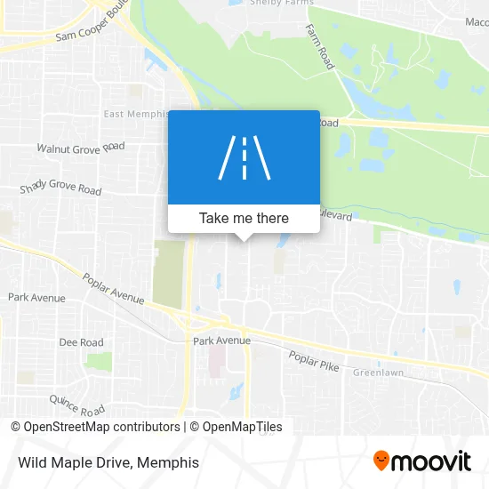 Wild Maple Drive map