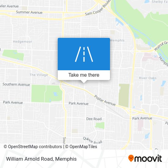 William Arnold Road map