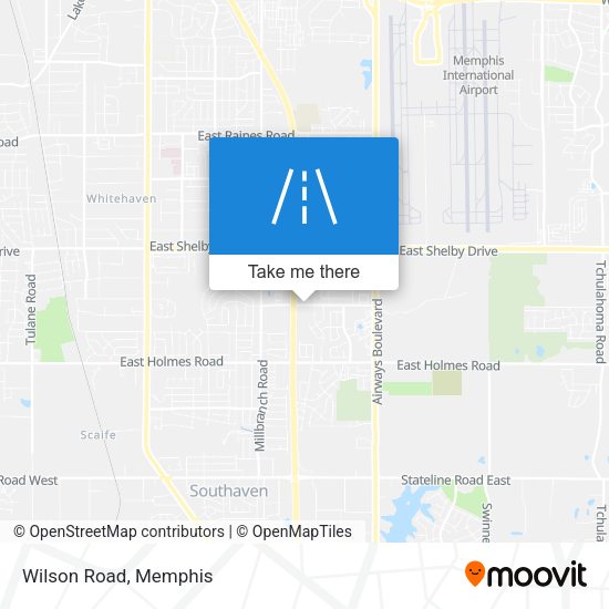 Mapa de Wilson Road