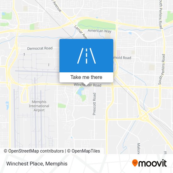 Mapa de Winchest Place