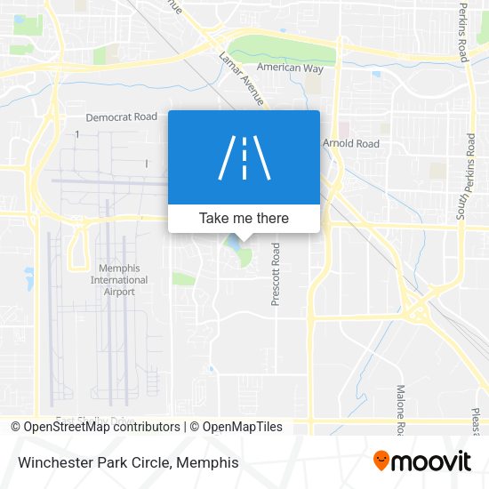 Winchester Park Circle map