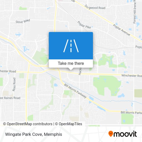 Mapa de Wingate Park Cove