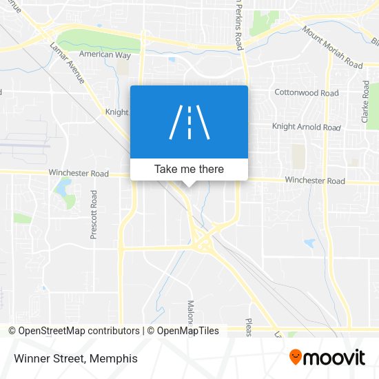 Mapa de Winner Street
