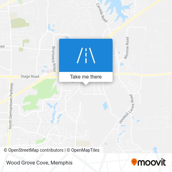 Mapa de Wood Grove Cove