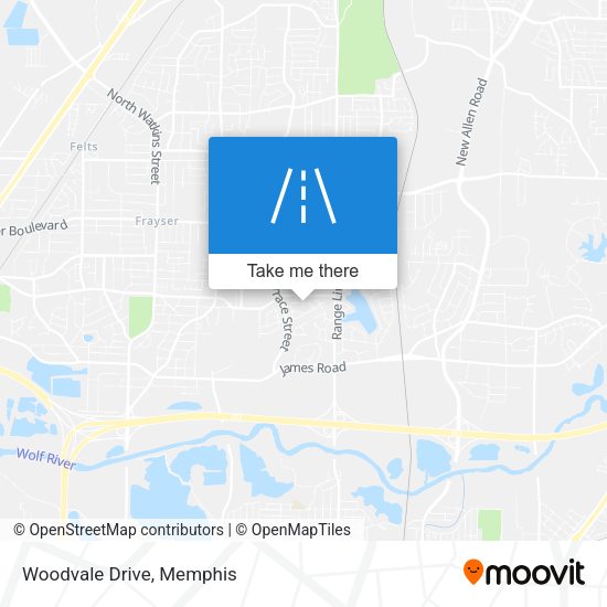 Mapa de Woodvale Drive