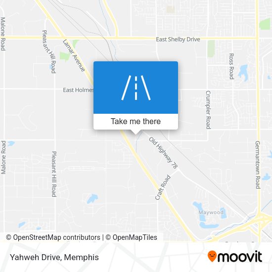 Mapa de Yahweh Drive