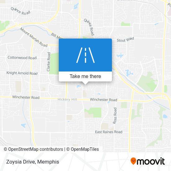 Mapa de Zoysia Drive