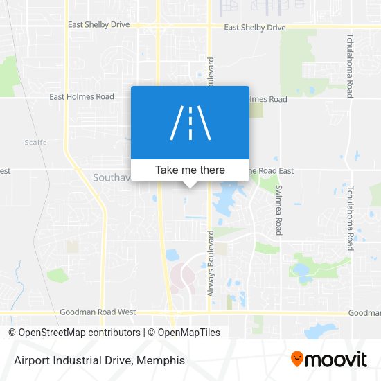 Mapa de Airport Industrial Drive