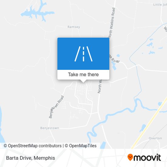 Mapa de Barta Drive