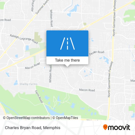 Mapa de Charles Bryan Road