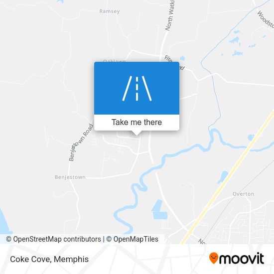 Mapa de Coke Cove