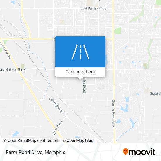 Farm Pond Drive map