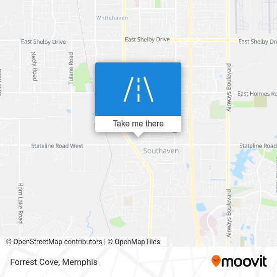 Mapa de Forrest Cove