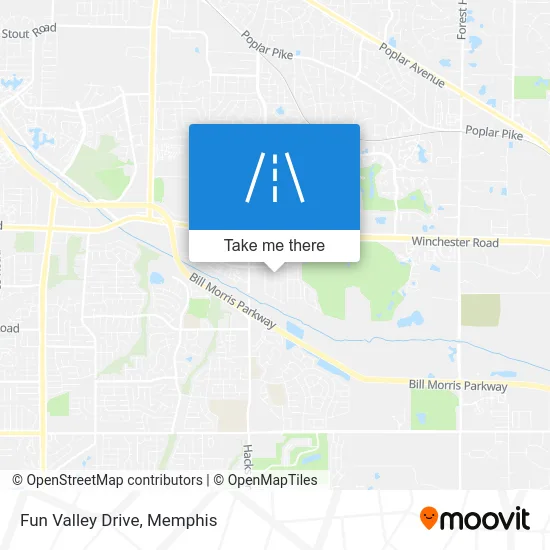 Fun Valley Drive map