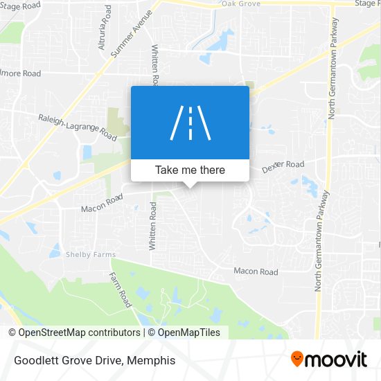 Goodlett Grove Drive map