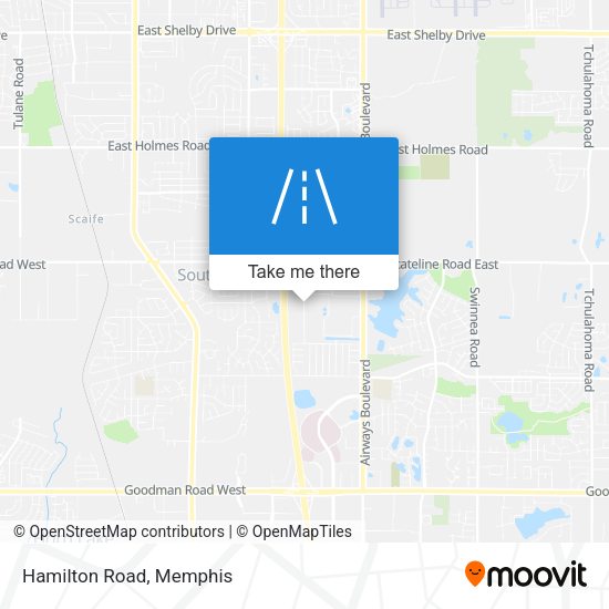 Mapa de Hamilton Road