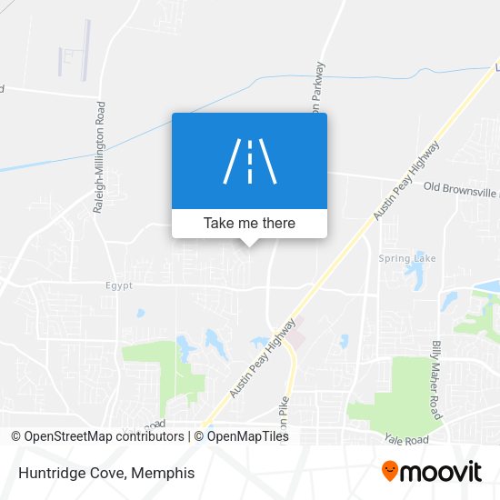 Mapa de Huntridge Cove