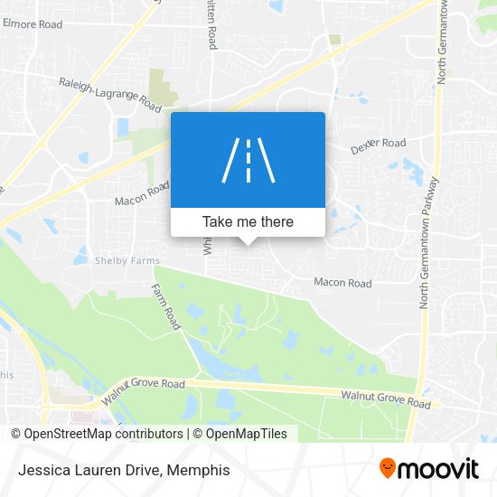 Mapa de Jessica Lauren Drive