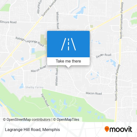 Mapa de Lagrange Hill Road