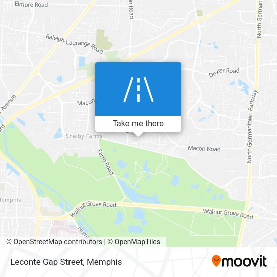 Mapa de Leconte Gap Street