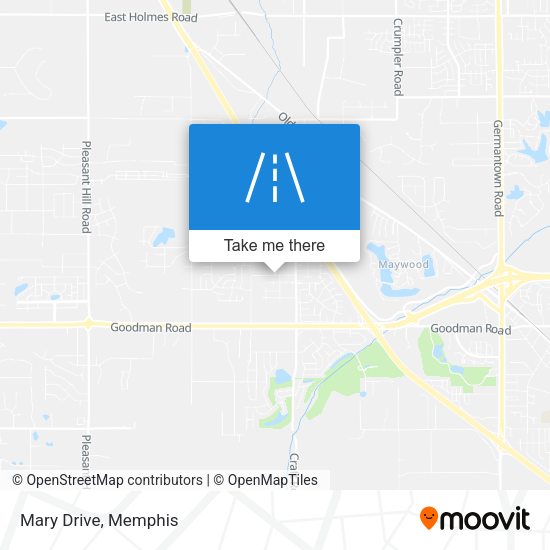 Mapa de Mary Drive