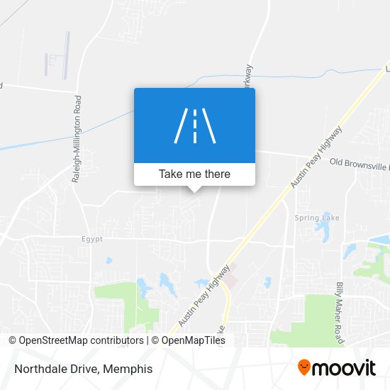 Mapa de Northdale Drive