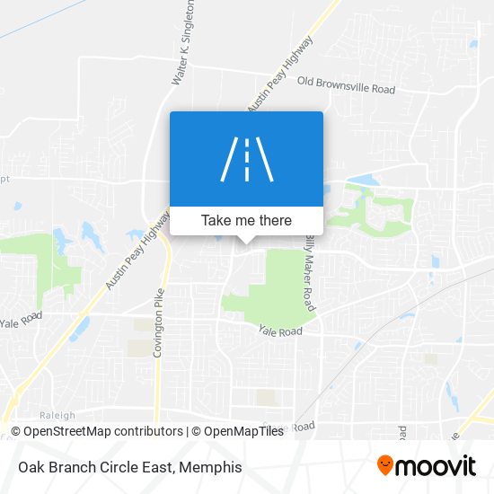 Oak Branch Circle East map