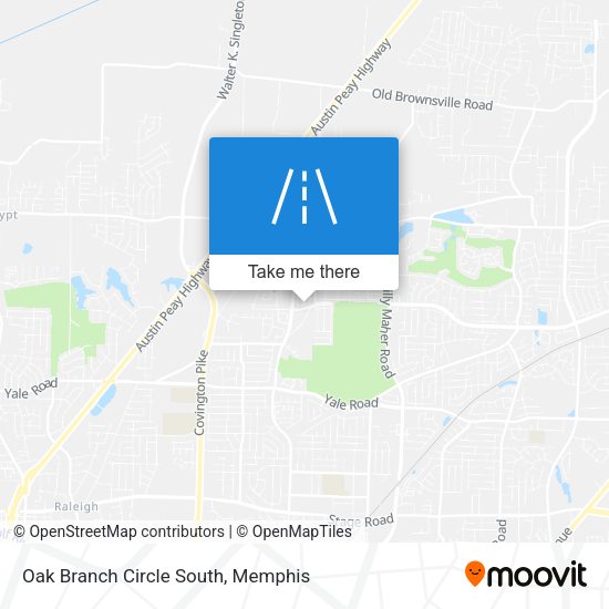 Mapa de Oak Branch Circle South