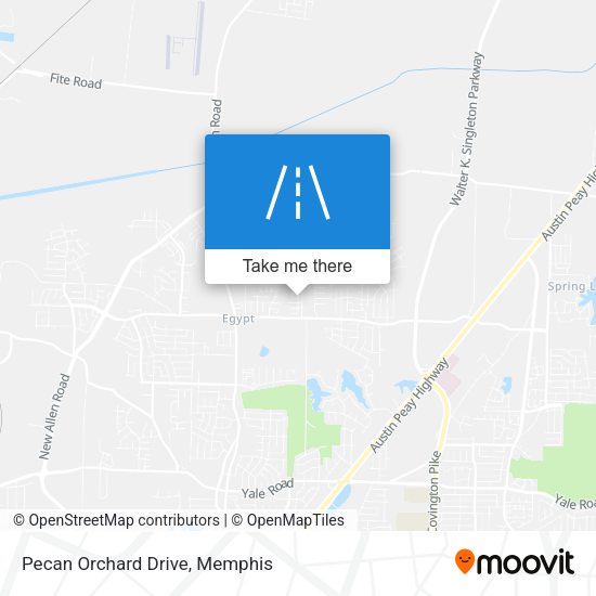 Mapa de Pecan Orchard Drive
