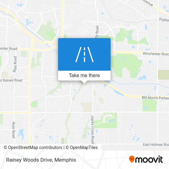Mapa de Rainey Woods Drive