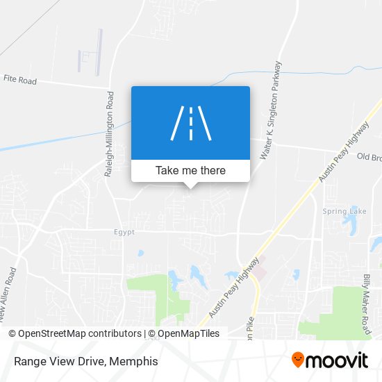 Range View Drive map