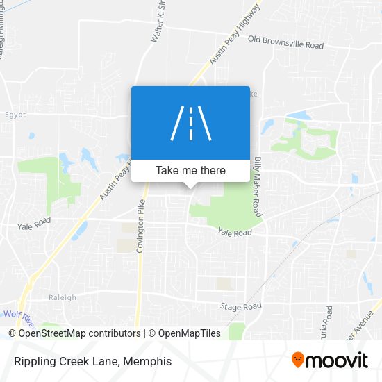 Mapa de Rippling Creek Lane
