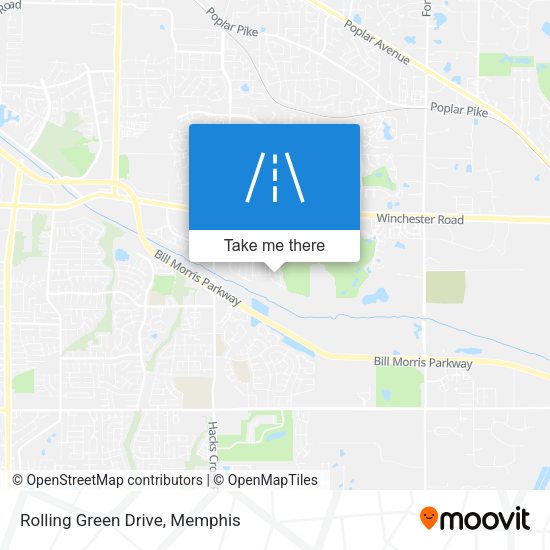 Mapa de Rolling Green Drive