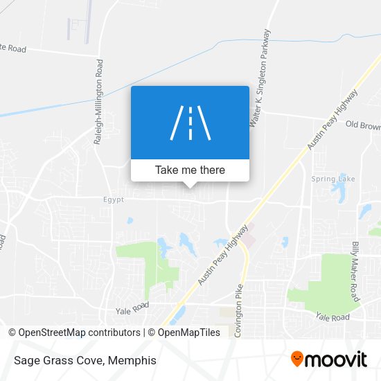 Mapa de Sage Grass Cove