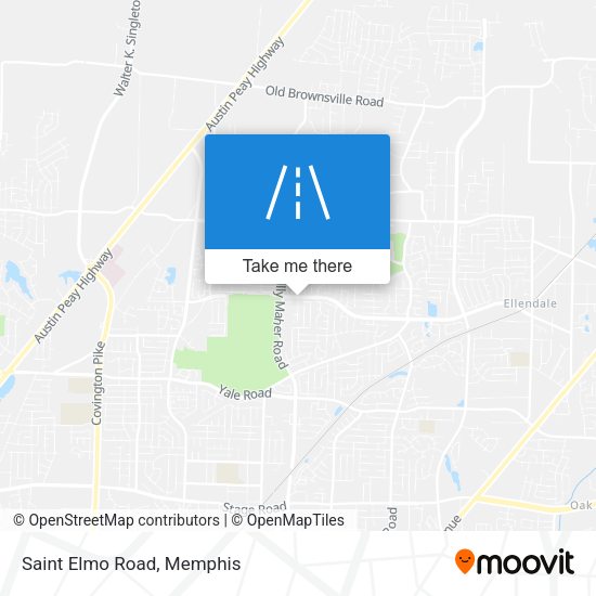 Mapa de Saint Elmo Road