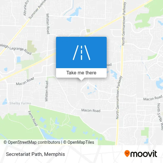 Secretariat Path map