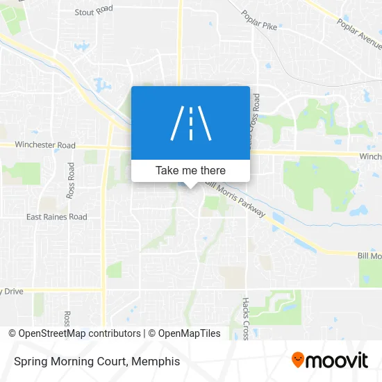 Spring Morning Court map