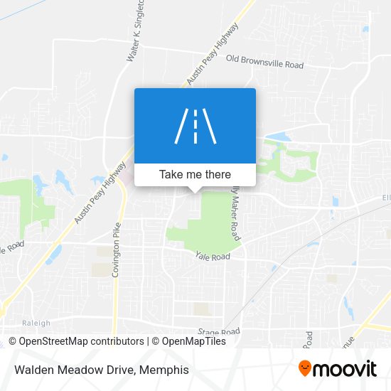 Walden Meadow Drive map