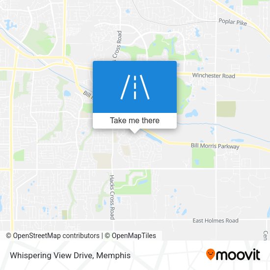 Mapa de Whispering View Drive