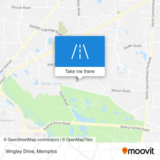 Mapa de Wrigley Drive