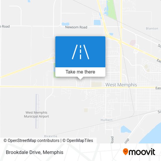 Mapa de Brookdale Drive