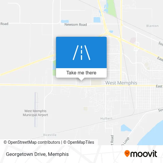 Georgetown Drive map