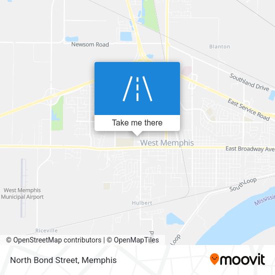 Mapa de North Bond Street