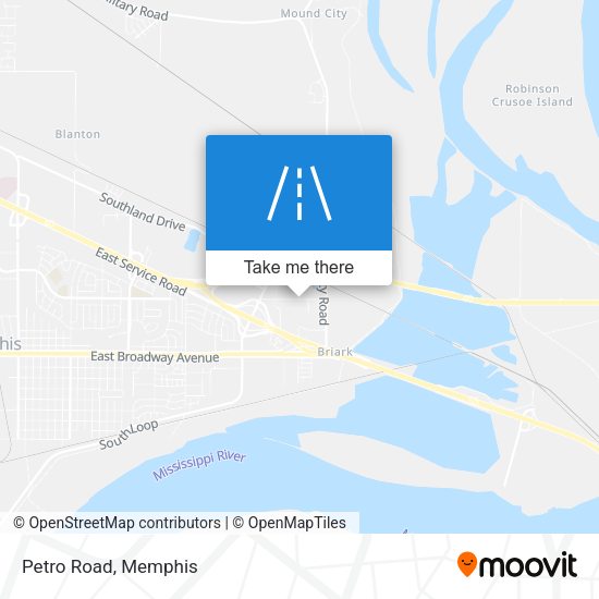 Mapa de Petro Road