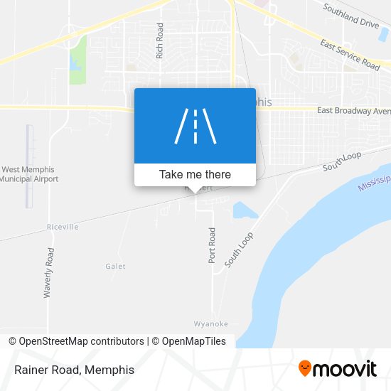 Mapa de Rainer Road