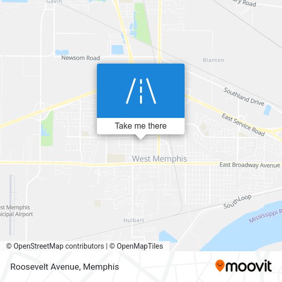 Mapa de Roosevelt Avenue