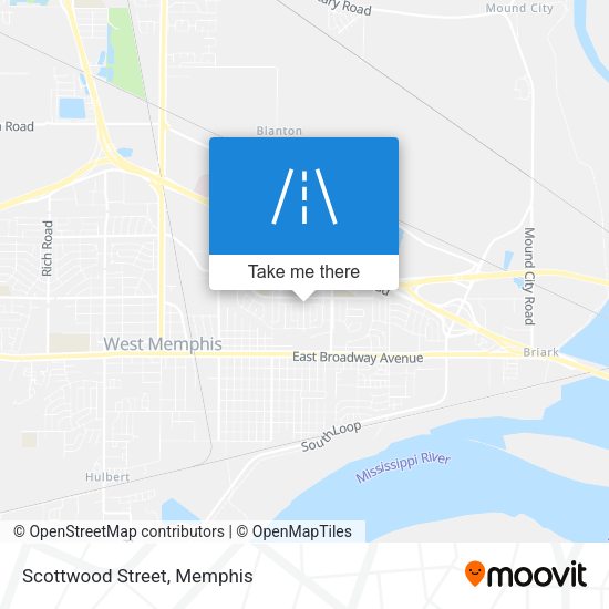 Mapa de Scottwood Street