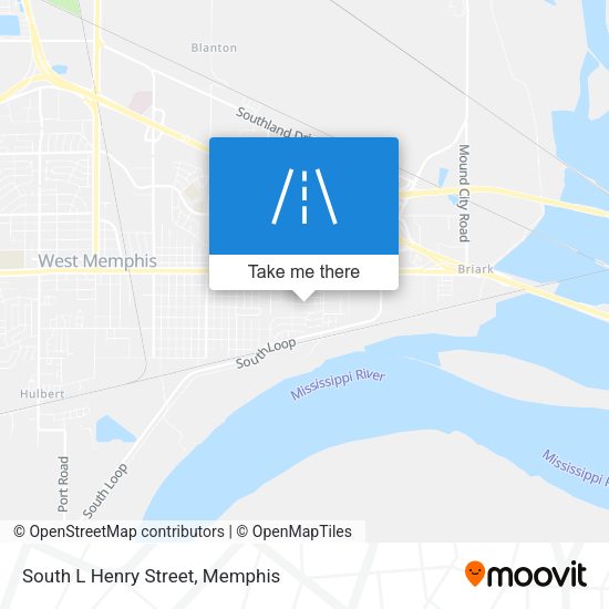 Mapa de South L Henry Street